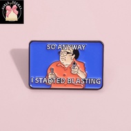 QQBaddBagColor Its Always Sunny in Philadelphia Enamel Pin Brooch So Anyway I Started