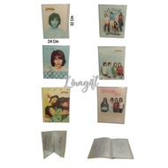 OB MAP POCKET FILE PLASTIK 10 POCKET B5 / CLEAR HOLDER MOTIF 10 LEMBAR