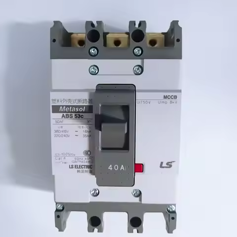 LS Authentic original ABS52B LS Molded case circuit breaker ABS52C Air switch 2P 3A/5A/10A/15A/20A/3