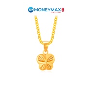 916 Gold Faceted Butterfly Pendant  | MoneyMax Jewellery | NP3692