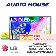 LG OLED65G2PSA  65" ThinQ AI 4K OLED TV  ENERGY LABEL: 4 TICKS*** 5 YEARS WARRANTY BY LG FREE $100 GROCERY VOUCHER BY LG
