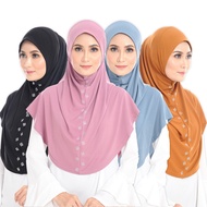 Habibi Noura Tudung Melur Set (4pcs) *free tudung sarung