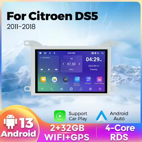 Android Auto For Citroen DS 5 DS5 Navigation GPS Stereo 508 Car Radio Multimedia Video Player Carpla