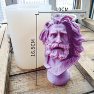 DIY Marseille Venus David Candle Molds for Candle Making Aroma Soy Wax Handmade Soap Clay Plaster Ep