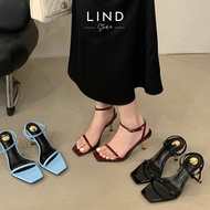 Dingxiangfan basic 7p high heel sandal- S132 - Real photo - LinD Shoes & Sandal