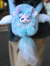 น่ารัก Plush Fantasy Creature กระเป๋าเป้สะพายหลังกระเป๋าสะพายข้างตุ๊กตากลางแจ้งกระเป๋าสะพายไหล่เดี่ย