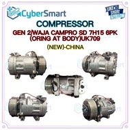 GEN 2/WAJA CAMPRO SD 7H15 6PK (ORING AT BODY) UK709 COMPRESSOR (NEW)-CHINA