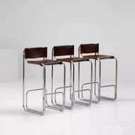 North Chair Dining Chair Island Foldable Soft Table Modern Metal Simple Bar Chair Cover Foot Europea