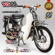 Honda C70 Striping Sticker Variation Hologram Sticker C70 JPN