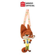 MINISO X Disney Zootopia Collection Plush Crossbody Bag Tas Selempang Karakter Zootopia Lucu Tas Ana