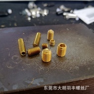 DIN916 Brass Machine Meter Screw rosh Environmentally Friendly H62 Copper Headless Hexagon Socket Fi