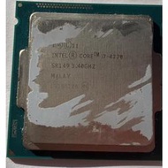 Intel Core i7-4770 3.4G / 8M 4C8T 模擬八核心 SR149 1150 正式版