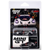 Mini GT Porsche 911 GT3 R AO Racing skeleton #1143 blister
