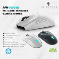 Alienware AW720M Tri-Mode RGB Wireless Gaming Mouse with 26000 DPI White (New)