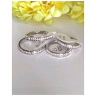 Cincin titanium baris mata full/cincin titanium baris mata full