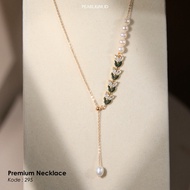 Pearlium - EMS18K Layered Pearl Necklace Code 295