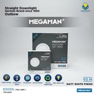 Megaman 9W 15W Straight Downlight Outbow LED Downlight (OB)
