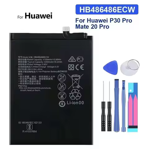 HB486486ECW Battery For Huawei P30 Pro Mate20 Pro Mate 20 Pro