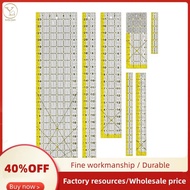 Quilting Ruler Acrylic Quilters Ruler for Easy Precision Cutting Fabric Paper, for Quilting, Sewing 