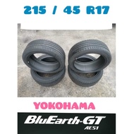 YOKOHAMA BluEarth-GT AE51 17 INCH TYRE TAYAR TIRE  ( 215/45/R17 )