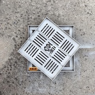 304 stainless steel floor drain garden sewer ditch drainage ditch cover decorative square rainwater 