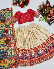 Kids Lehenga/Skirt with blouse and duppatta