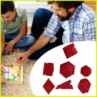 Polyhedral 7 Pieces Cheese 3D Printed Fun Toy for Math Learning Decision Making Classroom Travel Tab