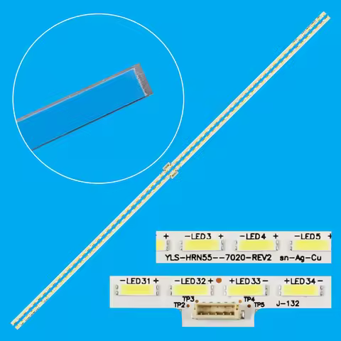 LED Backlight for 55 inch TV KD-55X8507C YLS_HRN55_7020_REV2 YLS_HAN55_7020_REV2 15521N SYV5541 KD-5
