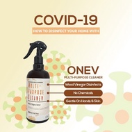 ANTI-BACTERIAL ONEV Sanitizer Spray for enviroment -  500ML WITH LAB REPORT !