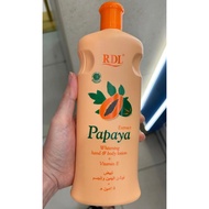RDL Papaya Extract Whitening Hand and Body Lotion + Vitamin E (600 mL) [SG]