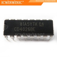 5 Piece  CD4026BE CD4026 DIP-16  Integrated circuit IC