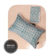 Batik Huza Sarung Bantal Batik Ukuran 30x50 Batik Cap Bahan Katun