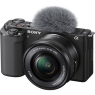 Sony ZV-E10 Mirrorless Camera with 16-50mm Lens (黑色) (平行進口)