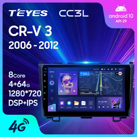 TEYES CC3L WIFI For Honda CRV CR-V 3 RE 2006 - 2012 Car Radio Multimedia Video Player Navigation ste