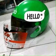 Helmet Visor Ojol Graab Helmet Visor Gojek Grabe Ojol