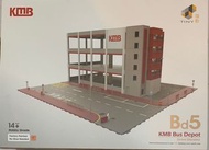 Tiny Bd5 九巴 KMB 巴士廠情景模型  非城巴新巴 消防局 警署 警察局 救護站