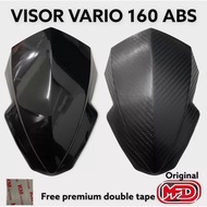 HITAM Visor VARIO 160 ABS NEW 2022 Black VISOR VARIO 160 CBS MODEL Like ORIGINAL HONDA NEW WINSIL VA