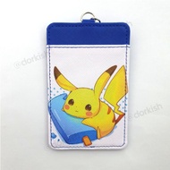 Pocket Monster Pokemon Go Pikachu with Ice Cream Ezlink Card Holder with Keyring