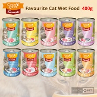 (Min Order 3 cans) Cindy Recipe Favourite Cat Wet Food 400g