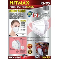 (1PCS)KN95 Mask 5 Layers Protection KN95 Face Mask
