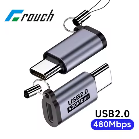 Micro USB To USB C Fast Charging Adapter 480Mbps Mini USB To Type C Converter For Samsung Xiaomi Hua
