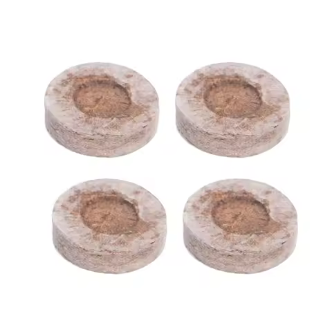 10Pcs Peat Pellets 3Cm Compressed Nutrient Blocks for Starting Growing Medium Substitute Easy Transp