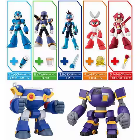 Bandai Box 66 ACTION Palm Rock Man 2 Original X EXE ZERO SMP Armor VAVA Is in Stock