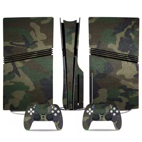 For PS5 Pro Disc Skin Sticker For PS5pro Disc Console and Controllers For PS5 pro disk Gamepad Contr