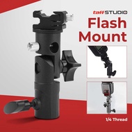 Hot Shoe Swivel Lampu Flash Kamera for Tripod Light Stand