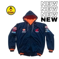 Repsol Honda HRC team moto gp full embroidery Hoodie jacket