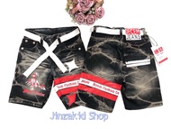 กางเกงยีนส์Decam Danimเด็ก3-12ปี S-3XL เอวกระดุมมีเชือกรูดสุดเท่ห์ พร้อมส่ง🇳🇱