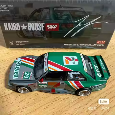 MINIGT KAIDO HOUSE 1/64 BMW M3 KAIDO WORKS LARRY CHEN V1 711 Limited Chase Alloy Car Model