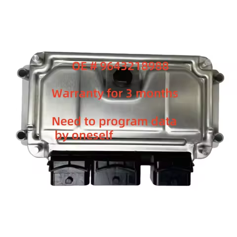 high quality 9643218988 Car Engine Computer Electronic Control Module ECU ME7.4.4 For Peugeot 206 20