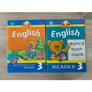 HPC Book English Reading Practice Set ACTIVITY B.3 + READER B.3 (2 Books/Set) Second Hand